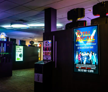 LCD digital display advertising at Club Macquarie image